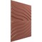 Ekena Millwork 19 5/8in. W x 19 5/8in. H Kahuna EnduraWall Decorative 3D Wall Panel Covers 2.67 Sq. Ft. WP20X20KHFCP - alternate 3